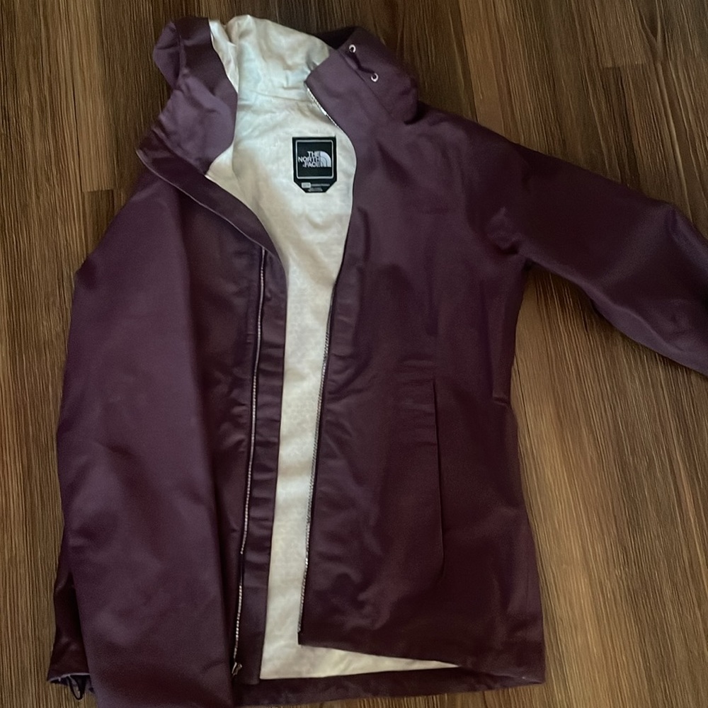 North face purple rain/light jacket